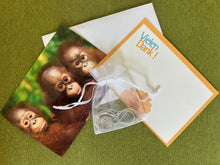 Orang-Utan Silberkette