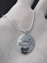 Orang-Utan Silberkette