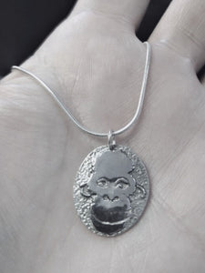 Orang-Utan Silberkette