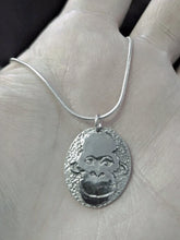 Orang-Utan Silberkette